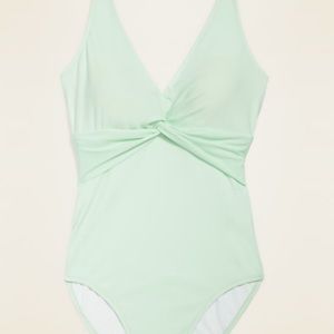 Twist-Front One-Piece Swimsuit for Women